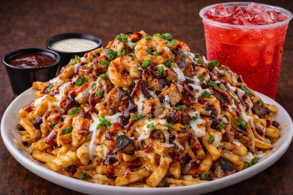 Loaded filthy fries