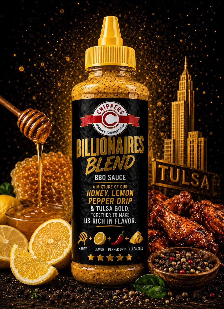 Chippers Billionaires Blend BBQ Sauce bottle